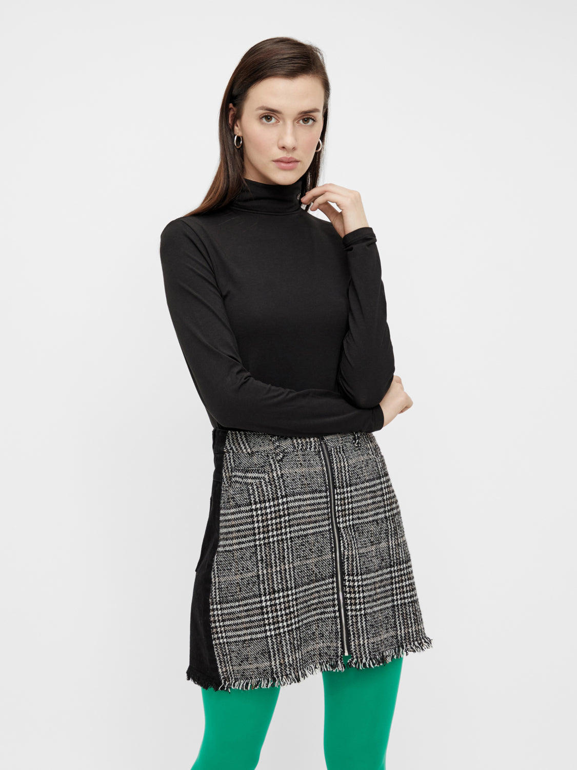 PCSIRENE Rullekrave - Black